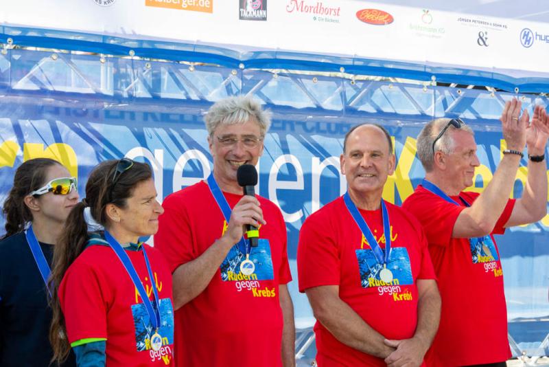 Benefizregatta "Rudern gegen Krebs" am 4. Juni 2022 in Kiel