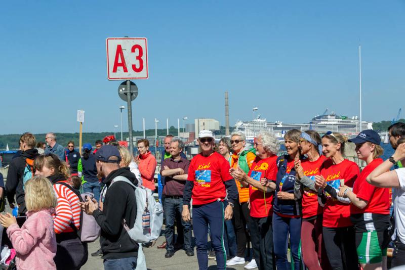 Benefizregatta "Rudern gegen Krebs" am 4. Juni 2022 in Kiel