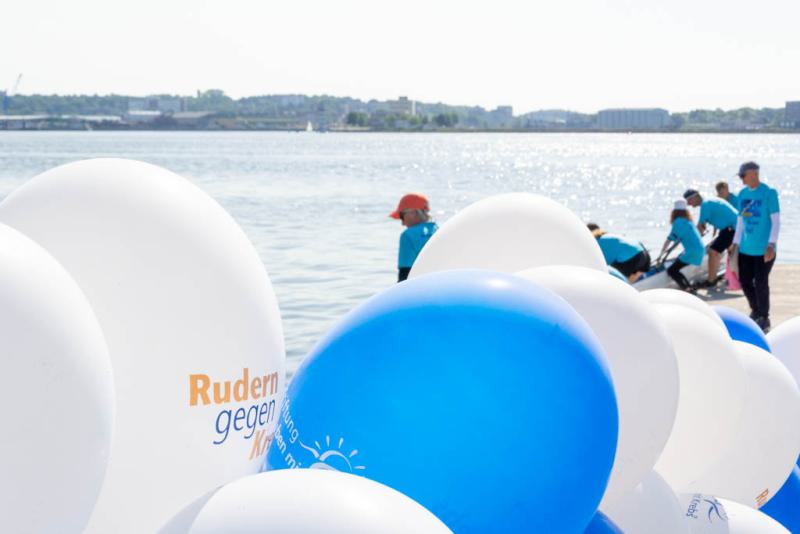 Benefizregatta "Rudern gegen Krebs" am 8. Juli 2023 in Kiel
