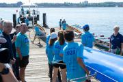 Benefizregatta "Rudern gegen Krebs" am 8. Juli 2023 in Kiel