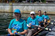 Benefizregatta "Rudern gegen Krebs" am 8. Juli 2023 in Kiel