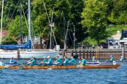 Benefizregatta "Rudern gegen Krebs" am 8. Juli 2023 in Kiel