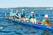 Benefizregatta "Rudern gegen Krebs" am 8. Juli 2023 in Kiel