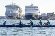 Benefizregatta "Rudern gegen Krebs" am 8. Juli 2023 in Kiel