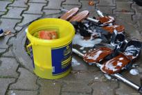 Bootsdienst bei der Rudergesellschaft Germania Kiel am 14. Nov. 2015
