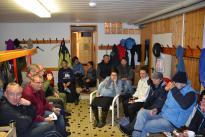 Bootsdienst bei der Rudergesellschaft Germania Kiel am 14. Nov. 2015