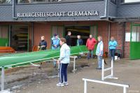 Bootsdienst bei der Rudergesellschaft Germania Kiel am 8. Nov. 2014