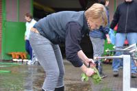 Bootsdienst bei der Rudergesellschaft Germania Kiel am 8. Nov. 2014