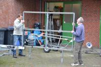 Bootsdienst bei der Rudergesellschaft Germania Kiel am 8. Nov. 2014