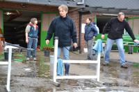 Bootsdienst bei der Rudergesellschaft Germania Kiel am 8. Nov. 2014