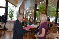 Empfang RG Germania Junioren-Weltmeisterin 2015 Frieda Hämmerling 18. August 2015