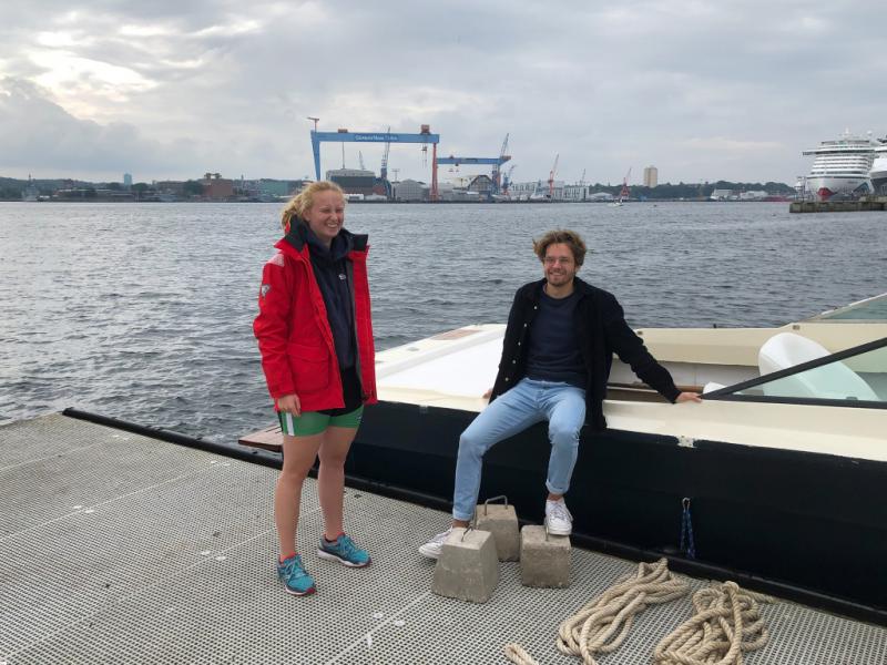 Interne Regatta Rudergesellschaft Germania Kiel am 7. Aug. 2021