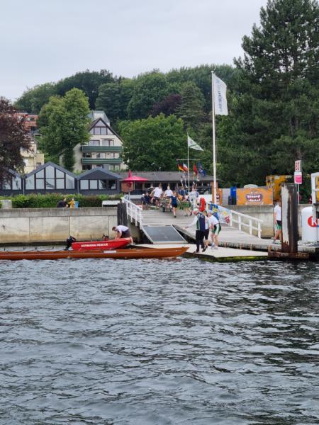 Interne Regatta Rudergesellschaft Germania Kiel am 7. Aug. 2021