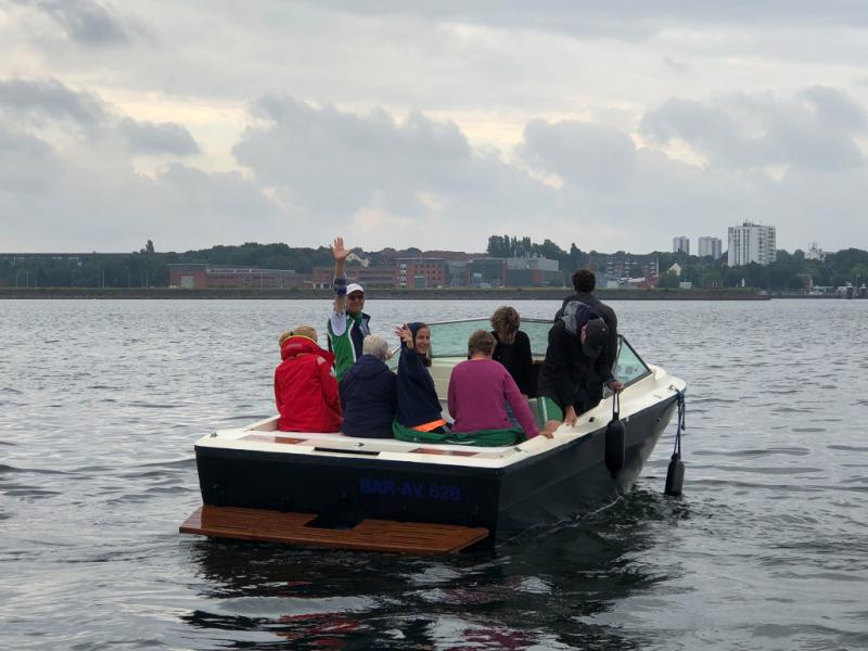 Interne Regatta Rudergesellschaft Germania Kiel am 7. Aug. 2021