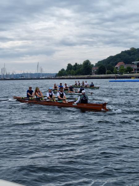 Interne Regatta Rudergesellschaft Germania Kiel am 7. Aug. 2021