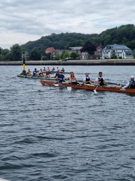 Interne Regatta Rudergesellschaft Germania Kiel am 7. Aug. 2021