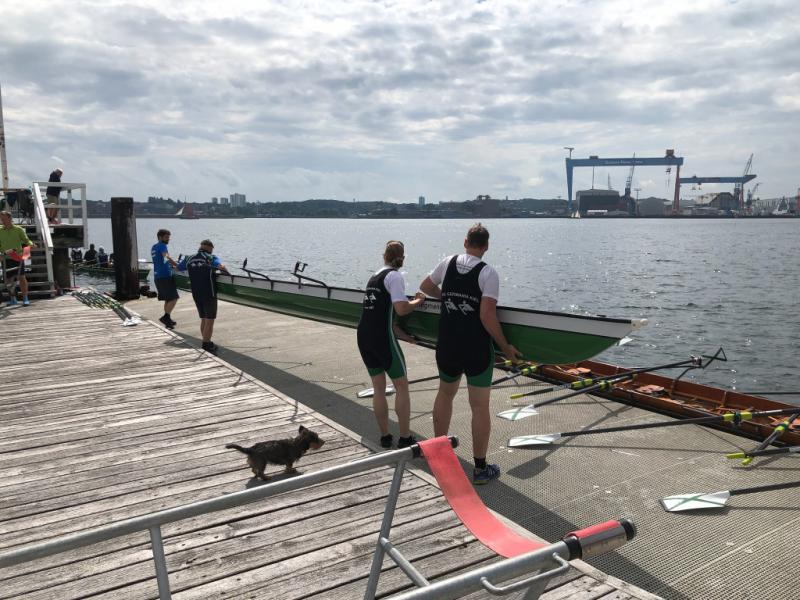 Interne Regatta Rudergesellschaft Germania Kiel am 7. Aug. 2021