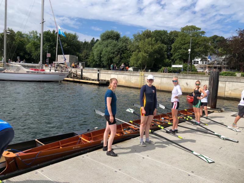Interne Regatta Rudergesellschaft Germania Kiel am 7. Aug. 2021