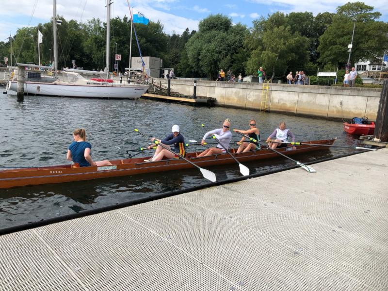 Interne Regatta Rudergesellschaft Germania Kiel am 7. Aug. 2021