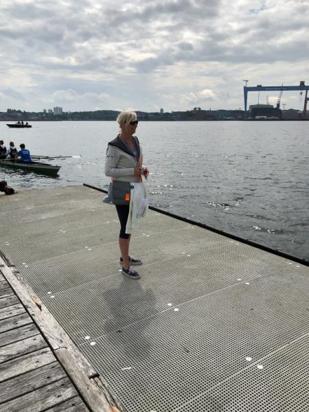 Interne Regatta Rudergesellschaft Germania Kiel am 7. Aug. 2021