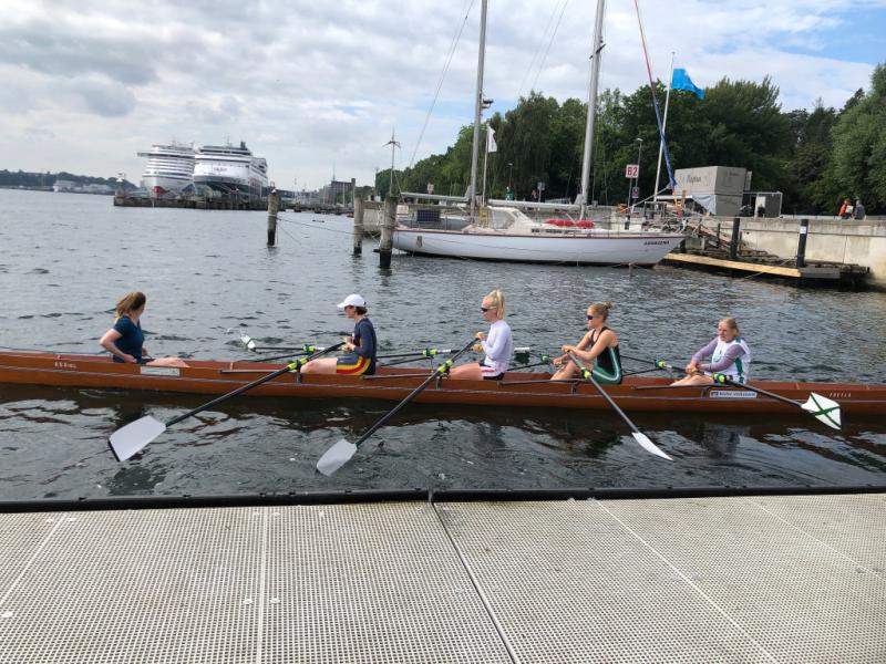 Interne Regatta Rudergesellschaft Germania Kiel am 7. Aug. 2021