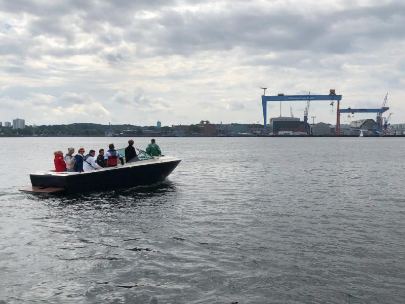 Interne Regatta Rudergesellschaft Germania Kiel am 7. Aug. 2021