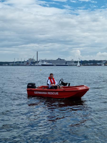 Interne Regatta Rudergesellschaft Germania Kiel am 7. Aug. 2021