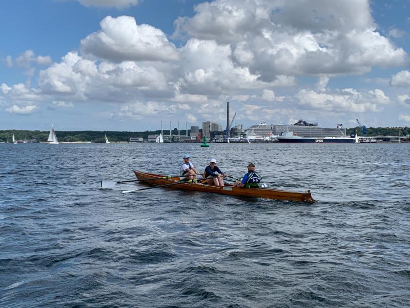 Interne Regatta Rudergesellschaft Germania Kiel am 7. Aug. 2021
