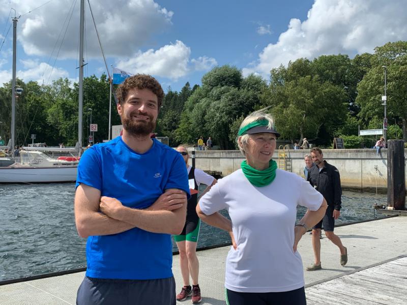 Interne Regatta Rudergesellschaft Germania Kiel am 7. Aug. 2021
