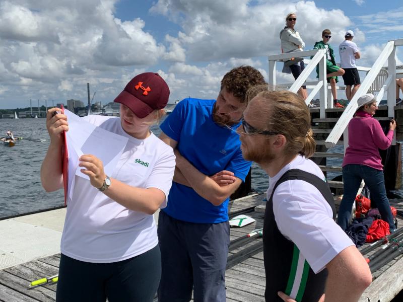 Interne Regatta Rudergesellschaft Germania Kiel am 7. Aug. 2021