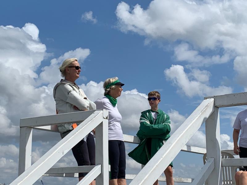 Interne Regatta Rudergesellschaft Germania Kiel am 7. Aug. 2021
