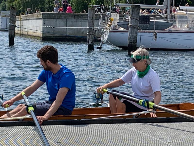 Interne Regatta Rudergesellschaft Germania Kiel am 7. Aug. 2021