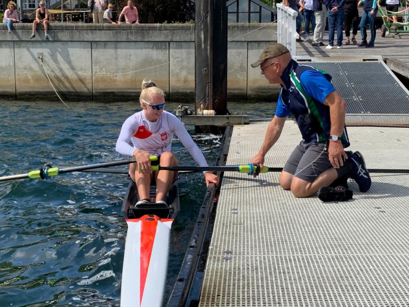 Interne Regatta Rudergesellschaft Germania Kiel am 7. Aug. 2021