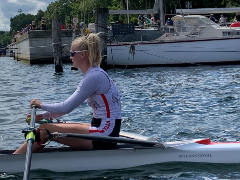 Interne Regatta Rudergesellschaft Germania Kiel am 7. Aug. 2021