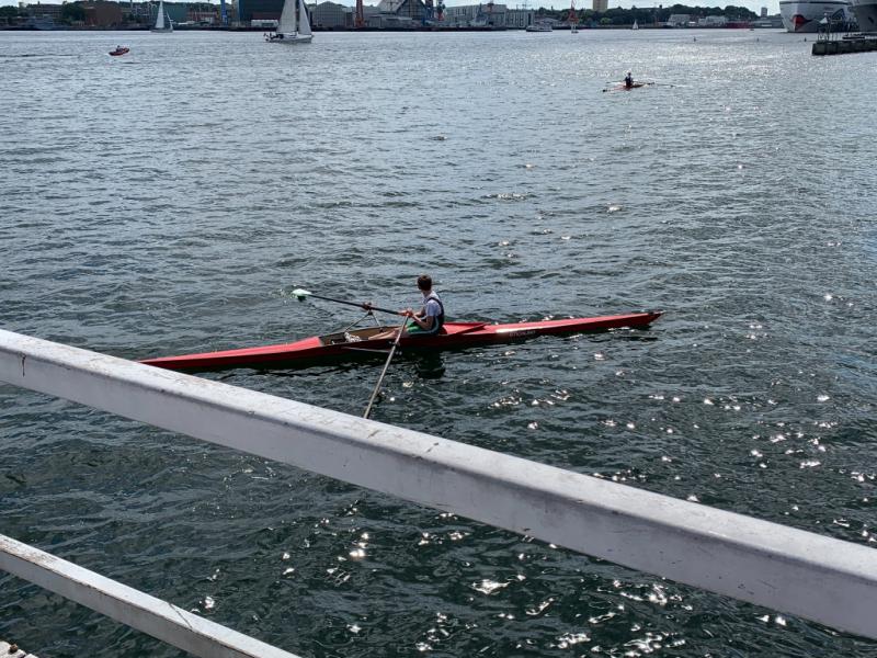 Interne Regatta Rudergesellschaft Germania Kiel am 7. Aug. 2021