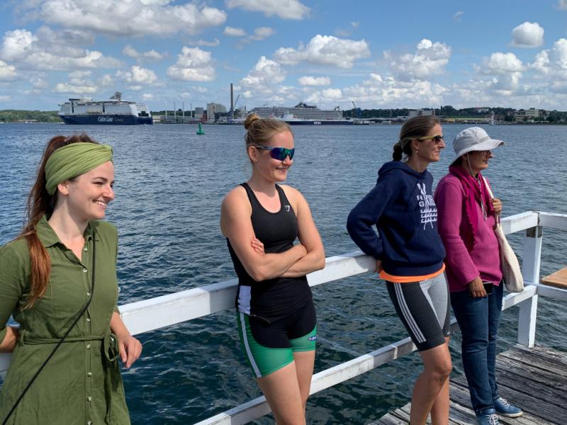Interne Regatta Rudergesellschaft Germania Kiel am 7. Aug. 2021