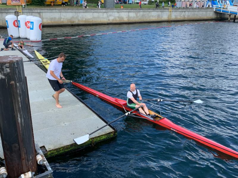 Interne Regatta Rudergesellschaft Germania Kiel am 7. Aug. 2021