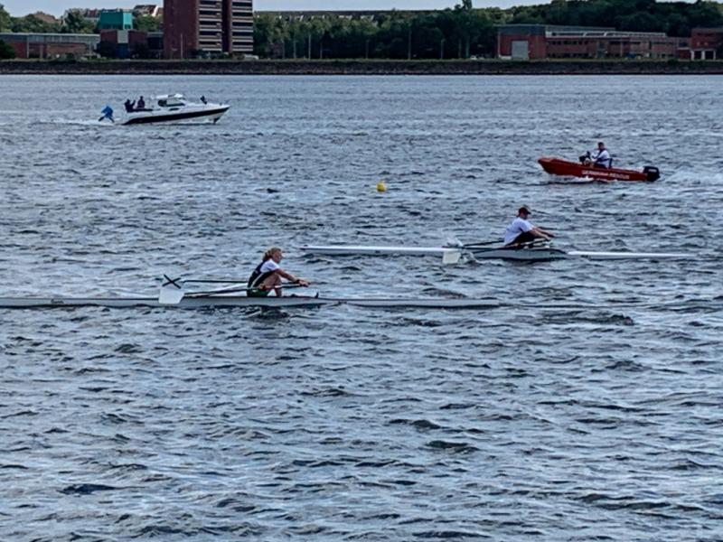 Interne Regatta Rudergesellschaft Germania Kiel am 7. Aug. 2021