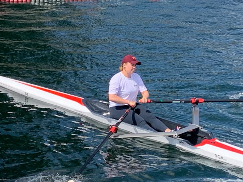 Interne Regatta Rudergesellschaft Germania Kiel am 7. Aug. 2021
