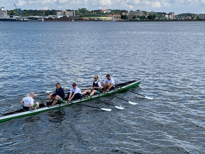 Interne Regatta Rudergesellschaft Germania Kiel am 7. Aug. 2021