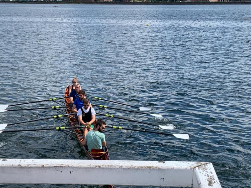 Interne Regatta Rudergesellschaft Germania Kiel am 7. Aug. 2021