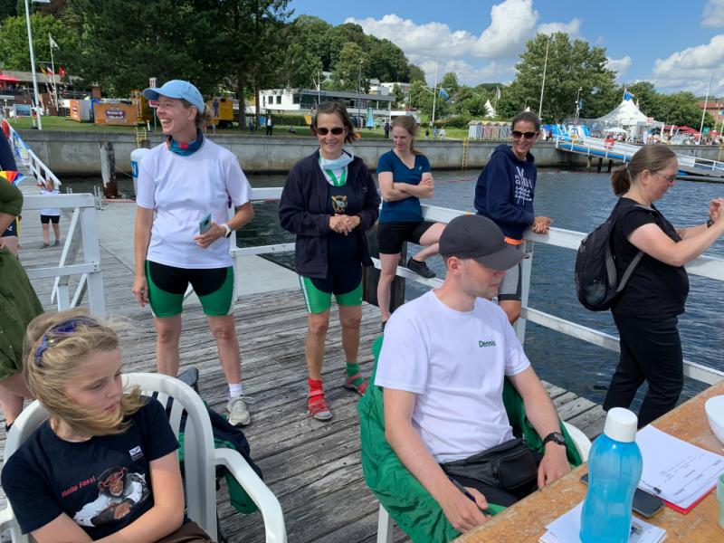 Interne Regatta Rudergesellschaft Germania Kiel am 7. Aug. 2021