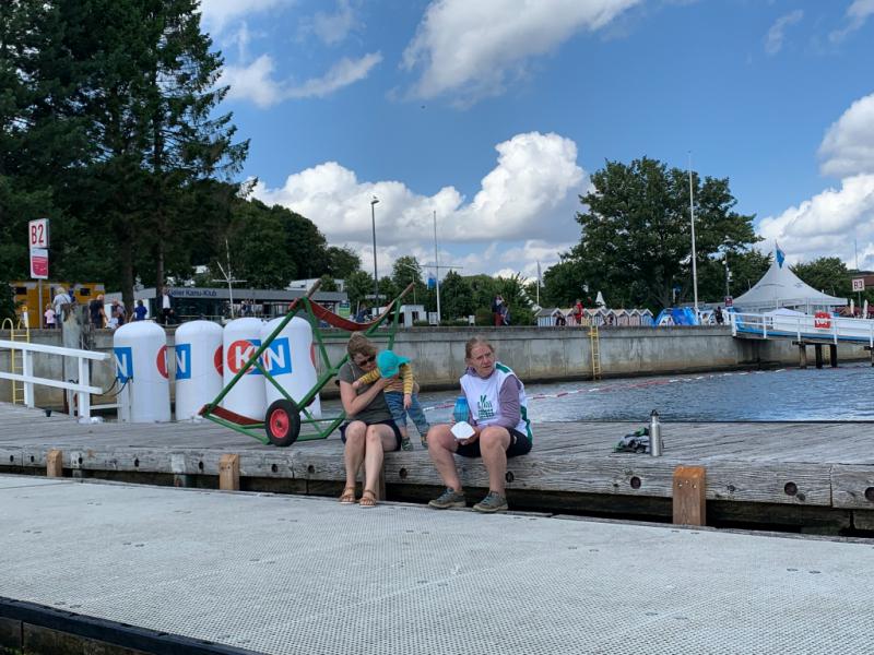 Interne Regatta Rudergesellschaft Germania Kiel am 7. Aug. 2021