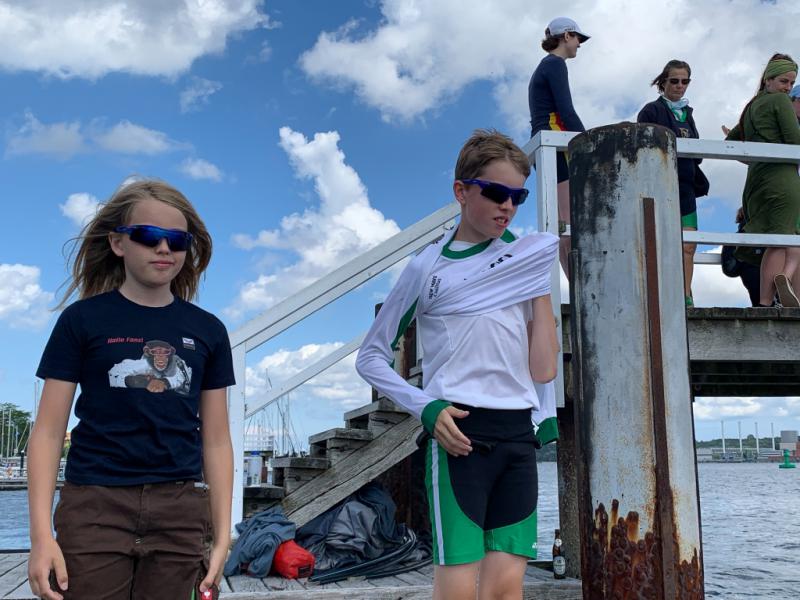 Interne Regatta Rudergesellschaft Germania Kiel am 7. Aug. 2021
