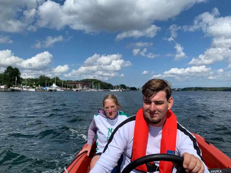 Interne Regatta Rudergesellschaft Germania Kiel am 7. Aug. 2021