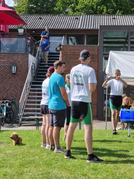 Interne Regatta Rudergesellschaft Germania Kiel am 7. Aug. 2021