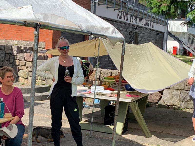 Interne Regatta Rudergesellschaft Germania Kiel am 7. Aug. 2021