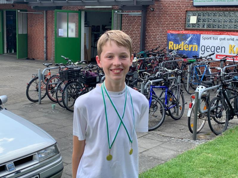 Interne Regatta Rudergesellschaft Germania Kiel am 7. Aug. 2021