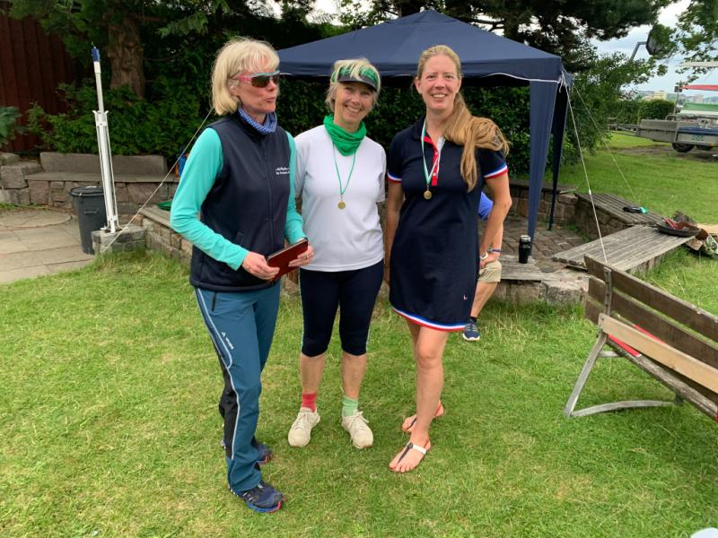 Interne Regatta Rudergesellschaft Germania Kiel am 7. Aug. 2021