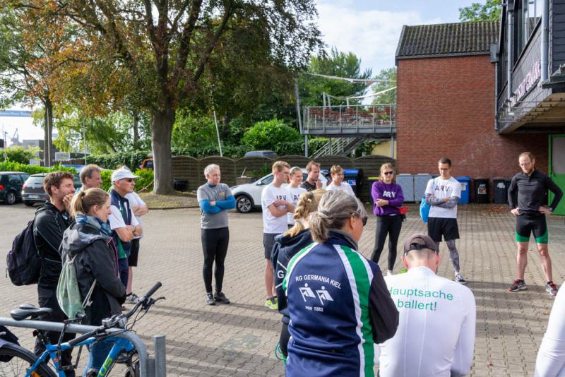 Interne Regatta Rudergesellschaft Germania Kiel am 17. Sept. 2022